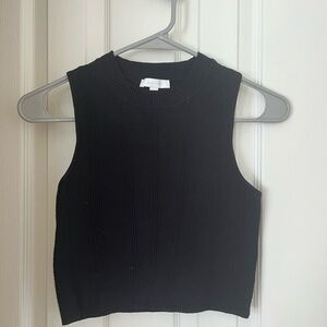 Elegant Black Sleeveless Tank Top
